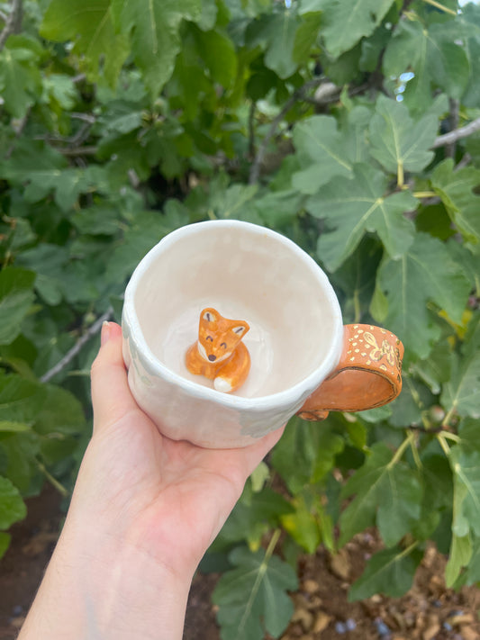 Taza calabaza zorro