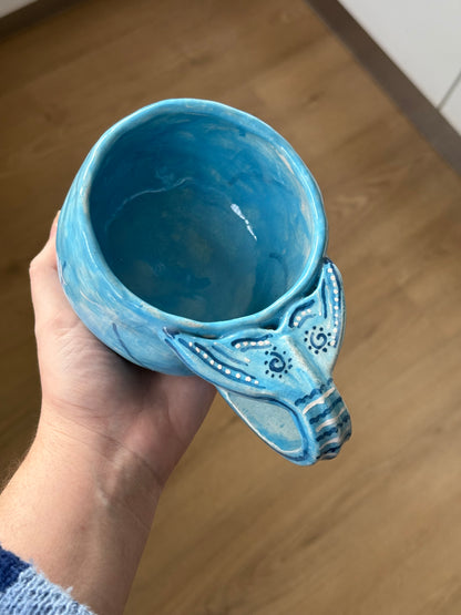 Taza sirena azul 🧜🏼‍♀️