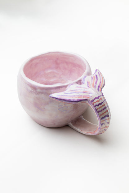 Taza sirena rosa