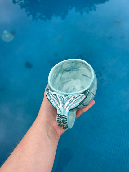 Taza sirena plata