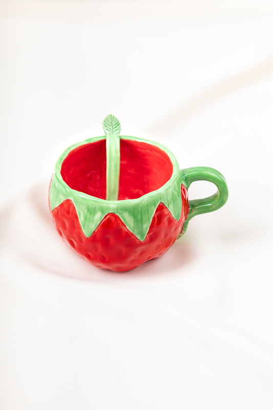 Taza fresa roja🍓